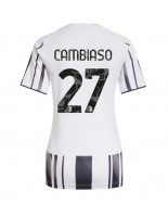 Ženske Nogometnih dresov Juventus Andrea Cambiaso #27 Domači 2025-26 Kratki rokavi Ženske Nogometnih dresov Juventus Andrea Cambiaso #27 Domači 2025-26 Kratki rokavi